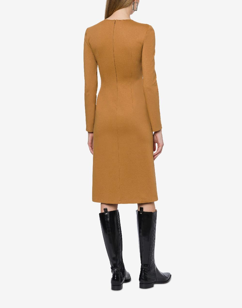 Alberta Ferretti Abito midi in jersey punto Milano Sconti VIP