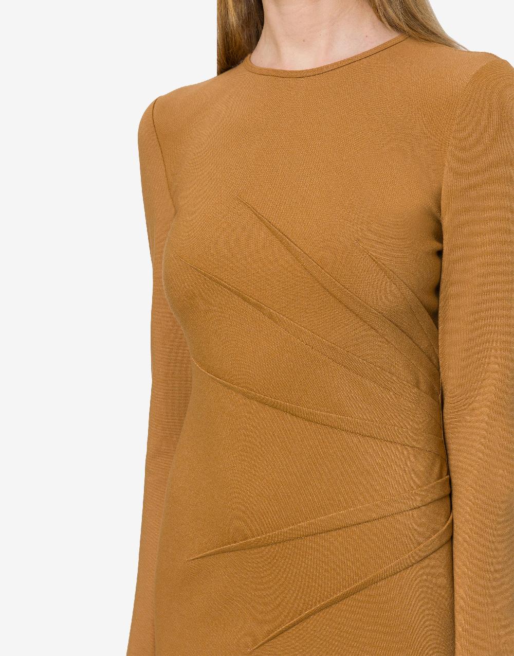 Alberta Ferretti Abito midi in jersey punto Milano Sconti VIP