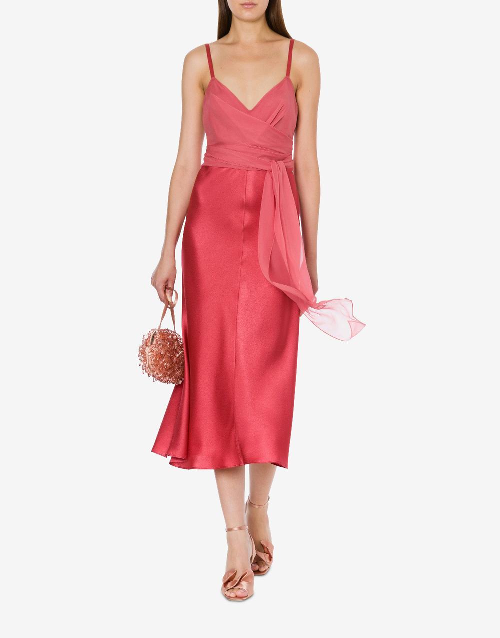 Alberta Ferretti Abito longuette in raso ACQUISTA ORA