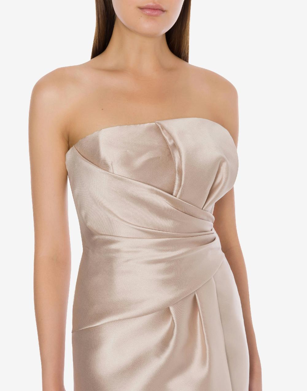 Alberta Ferretti Abito longuette in mikado Cocktail Ultimo giorno