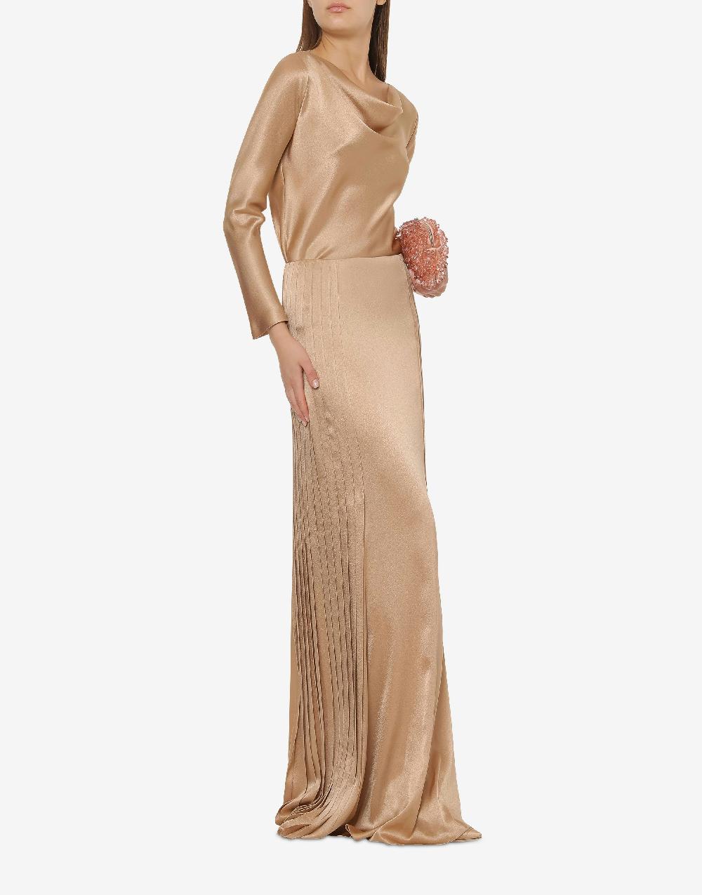Alberta Ferretti Blusa in raso Cocktail Fino al 60% di sconto