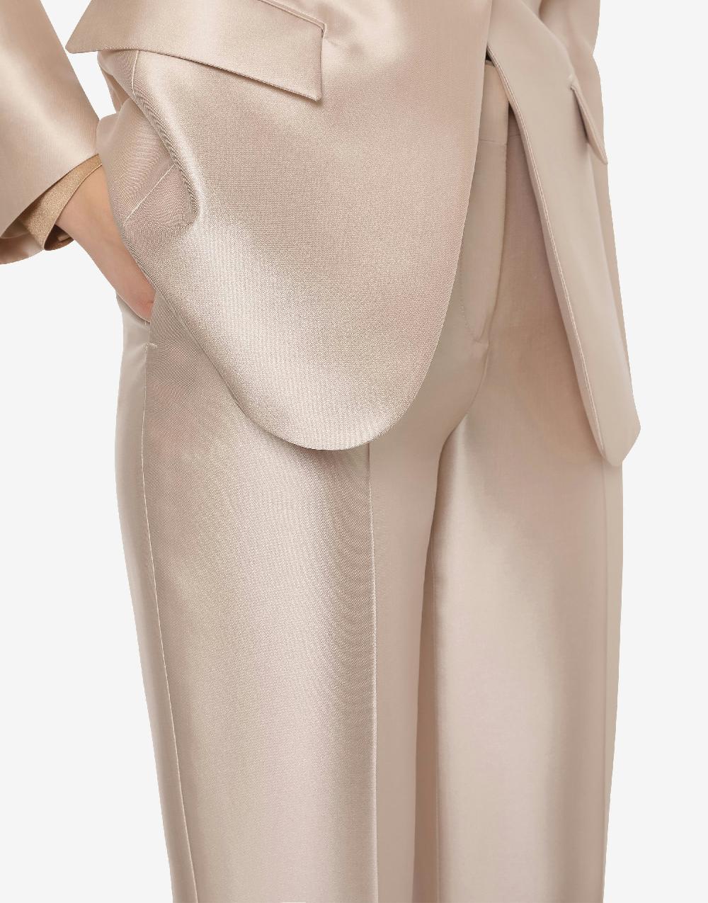 Alberta Ferretti Pantalone in mikado Cocktail Offerta speciale della fabbrica