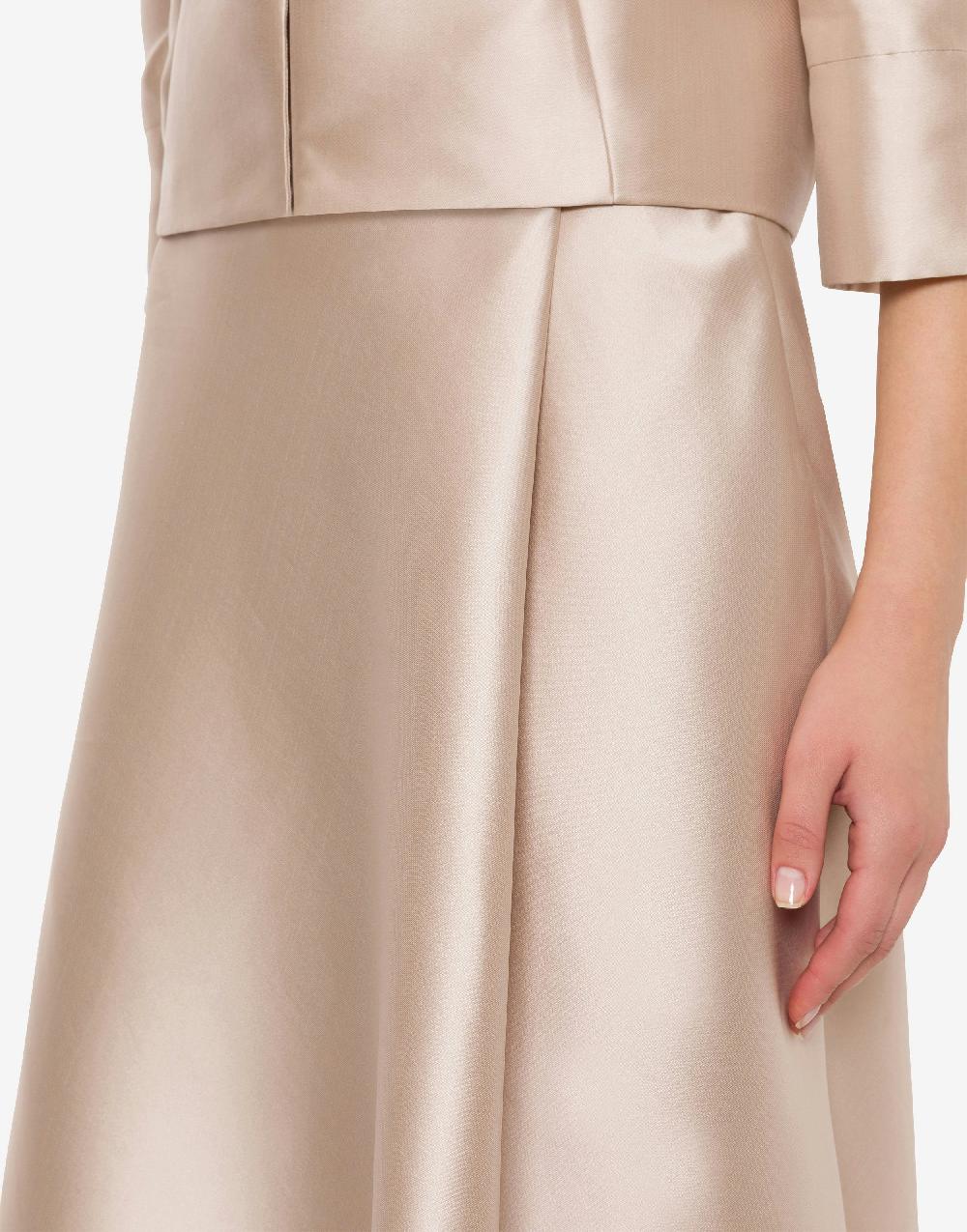 Alberta Ferretti Gonna lunga in mikado Fino al 55% di sconto
