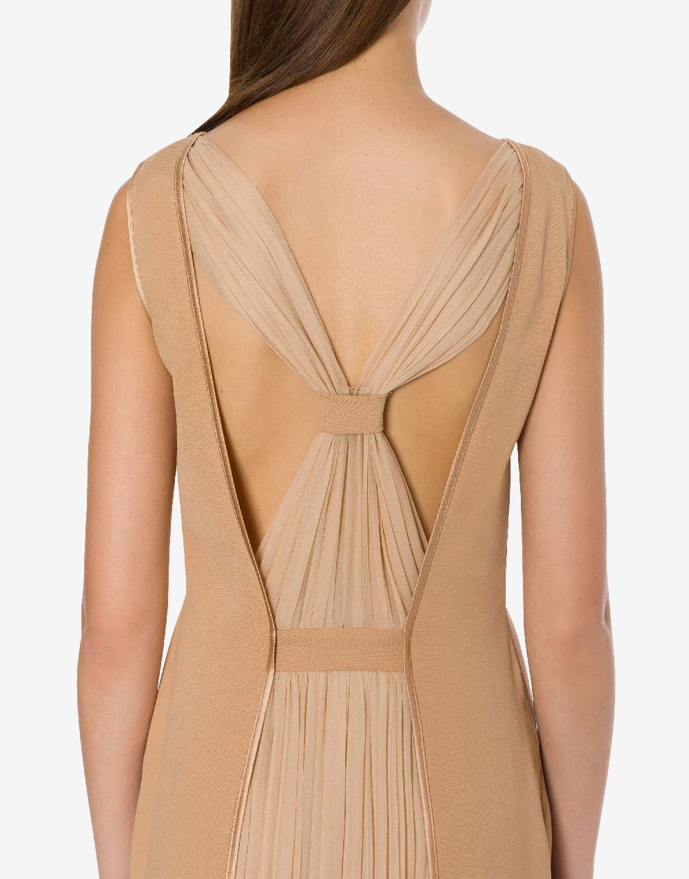 Alberta Ferretti Abito lungo in enver satin Discount Store per i nuovi prodotti