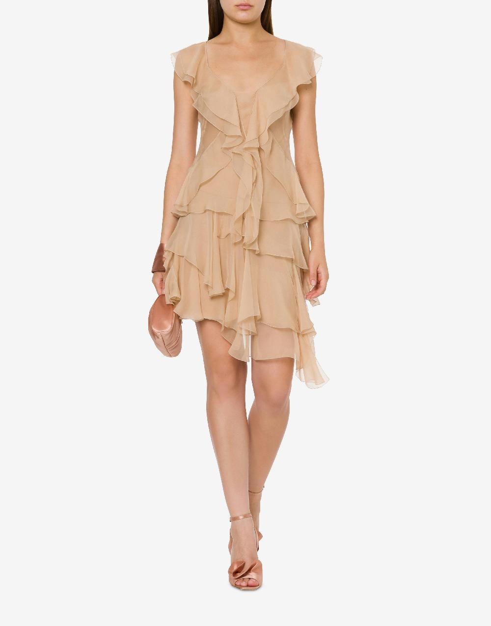 Alberta Ferretti Top in chiffon organico Super sconto