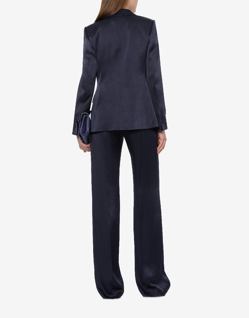Alberta Ferretti Pantalone in raso Cocktail Officina
