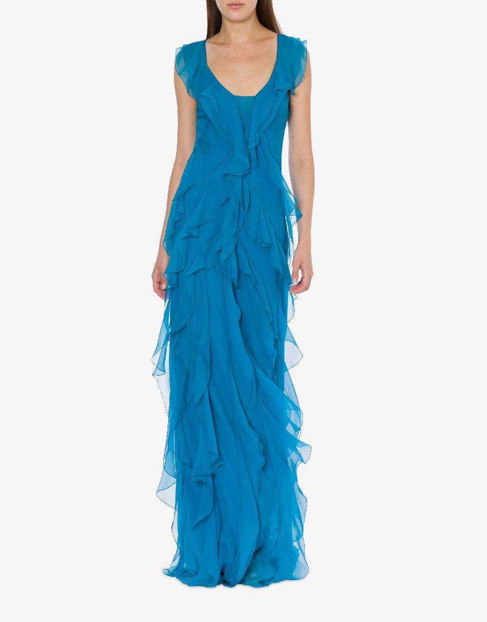 Alberta Ferretti Abito in chiffon organico Cocktail 2025