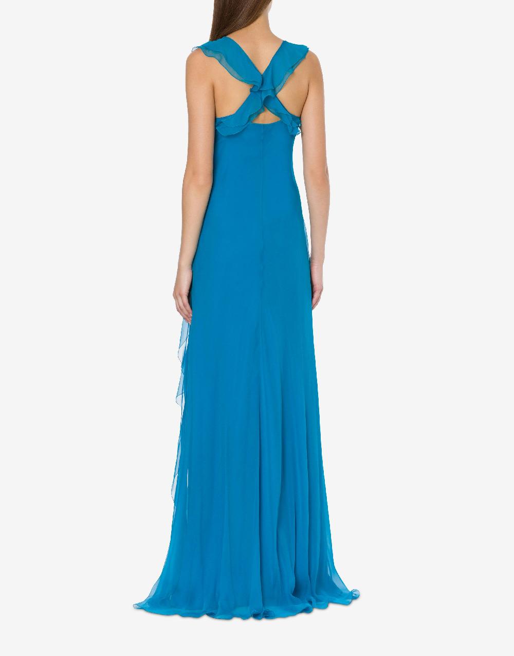 Alberta Ferretti Abito in chiffon organico Cocktail 2025