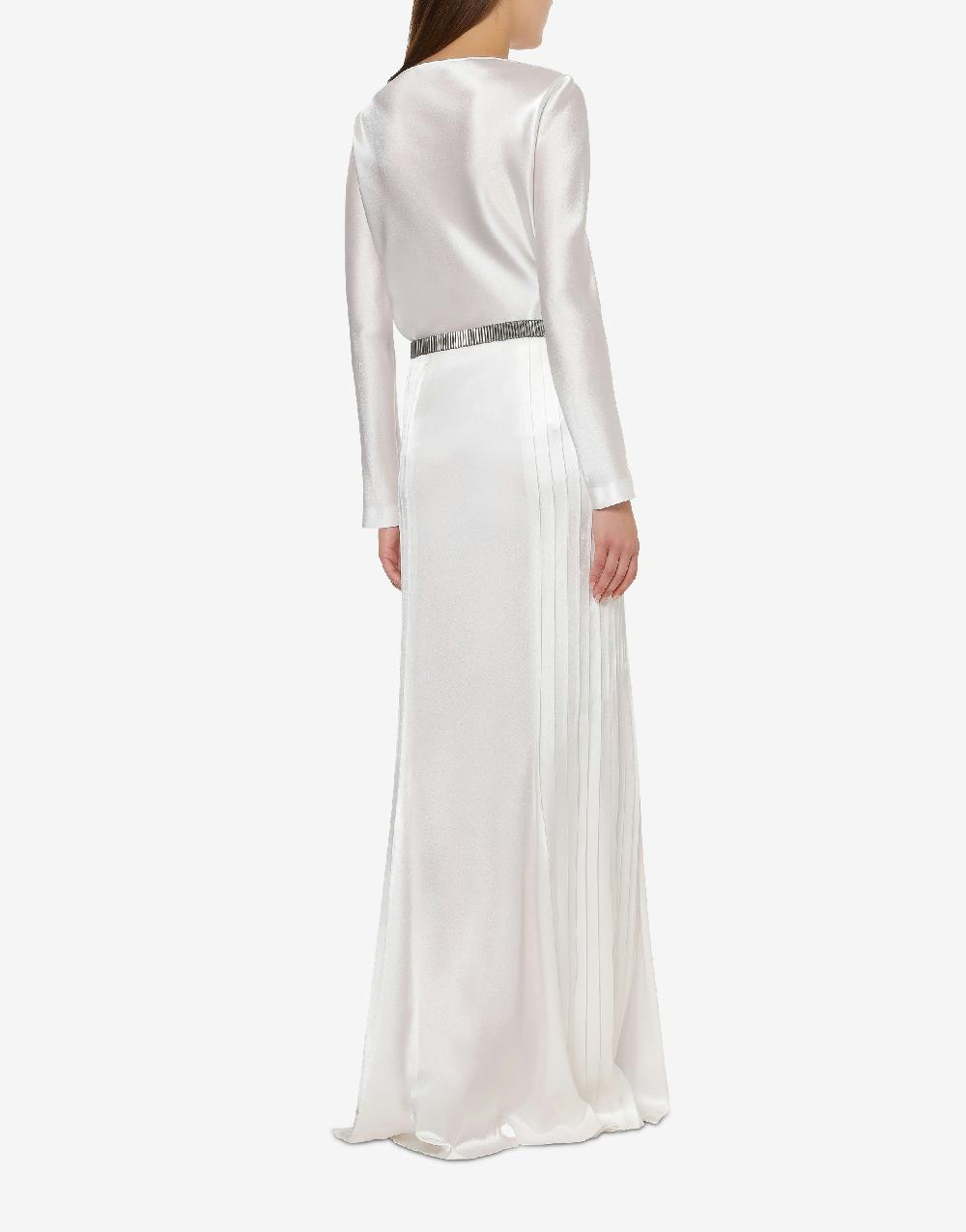 Alberta Ferretti Blusa in raso Cocktail Nuovo