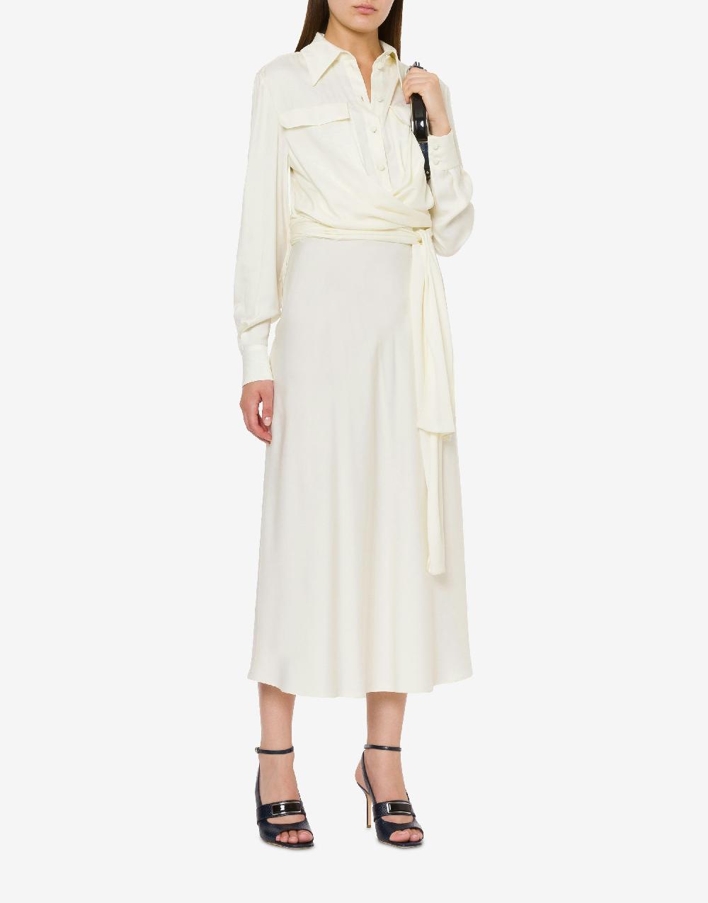 Alberta Ferretti Abito in misto viscosa fluido Promozione