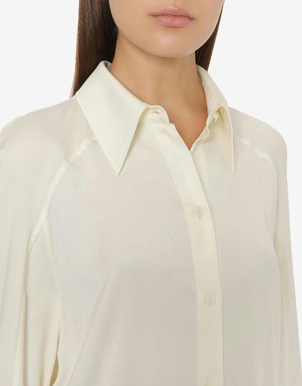 Alberta Ferretti Camicia in misto viscosa fluido Qualità Garantita