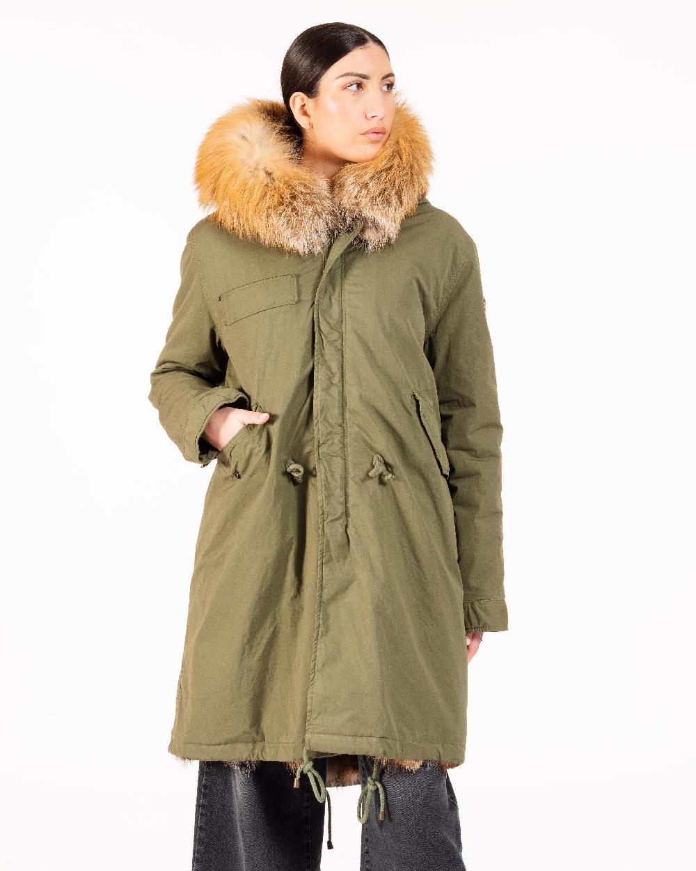 Alessandra chamonix CAMILLE MILITARY BEIGE / PARKA I Più Venduti