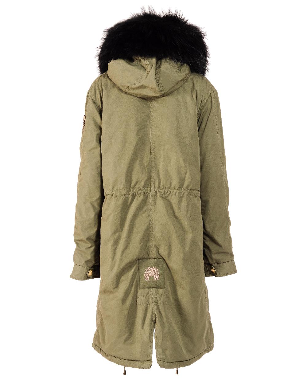 Alessandra chamonix AMANDINE MILITARY BLACK / PARKA Vendite Flash