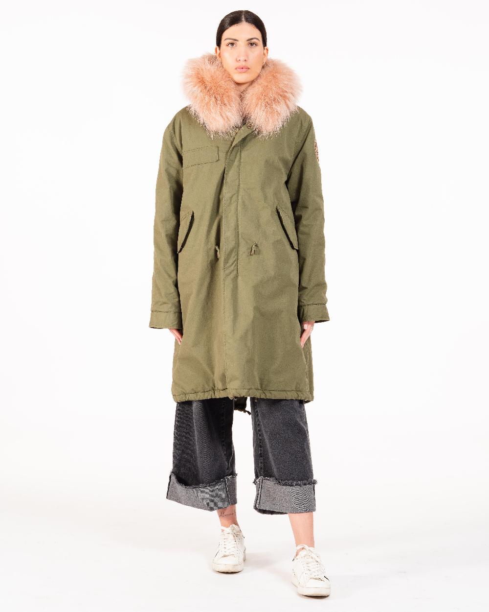 Alessandra chamonix AMANDINE MILITARY PINK / PARKA Negozio