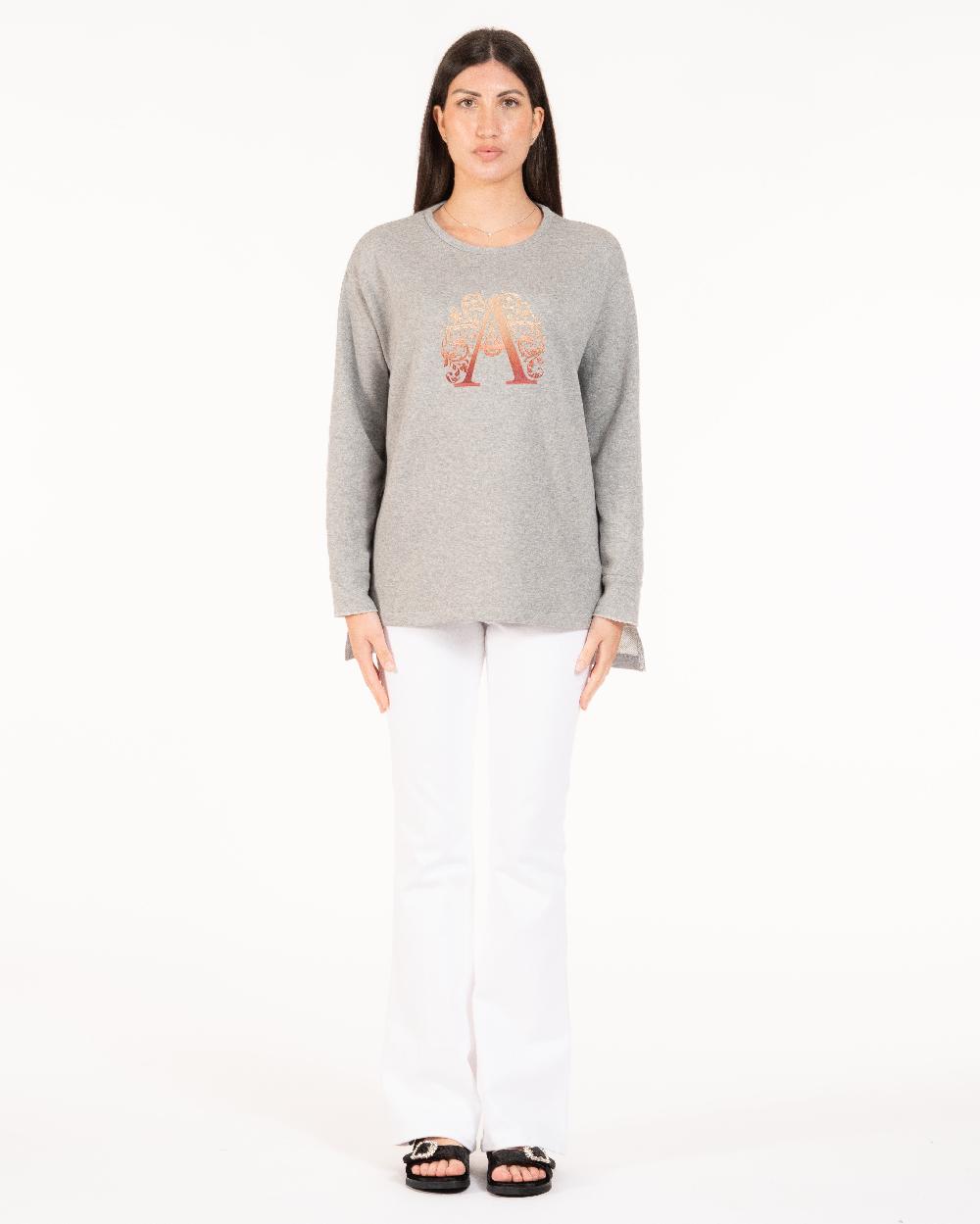 Alessandra chamonix FLORA GRIGIO - BEIGE/ FELPA Affare Del Giorno