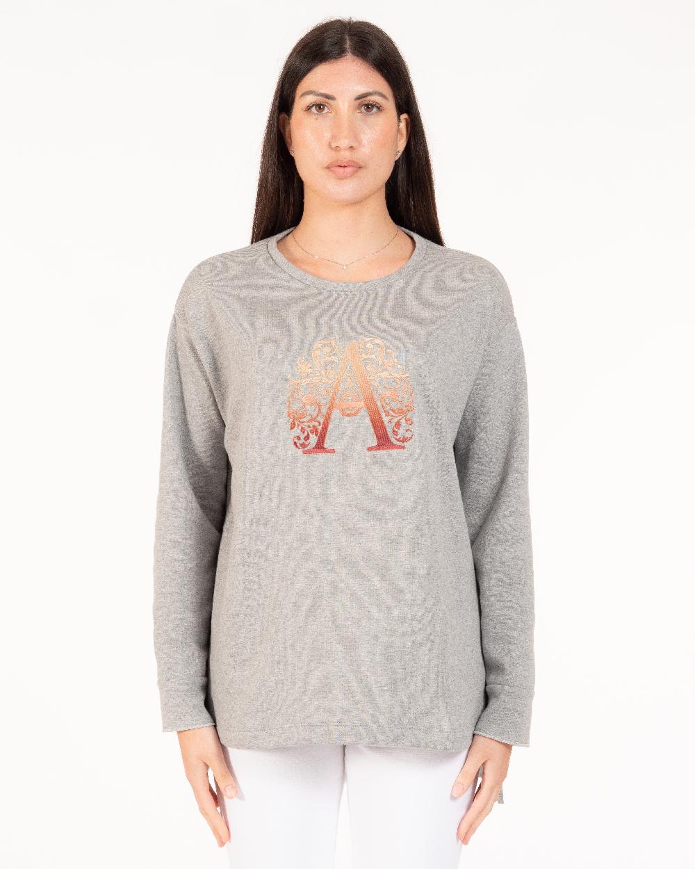 Alessandra chamonix FLORA GRIGIO - BEIGE/ FELPA Affare Del Giorno