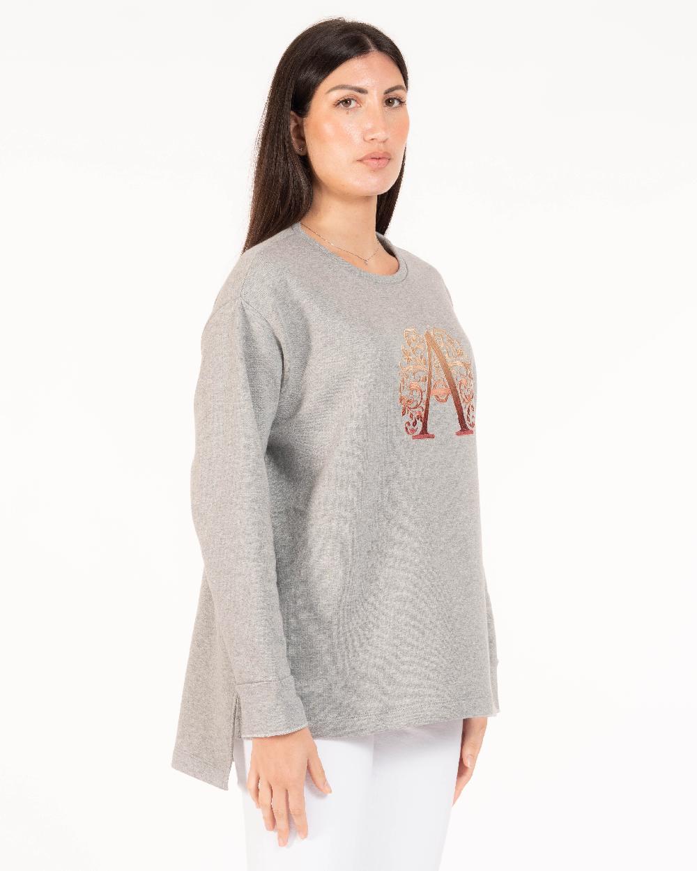 Alessandra chamonix FLORA GRIGIO - BEIGE/ FELPA Affare Del Giorno