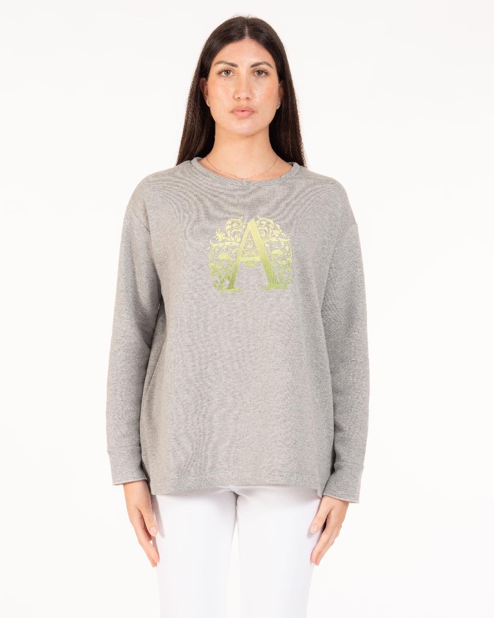 Alessandra chamonix FLORA GRIGIO - VERDE/ FELPA Prezzo Ridotto
