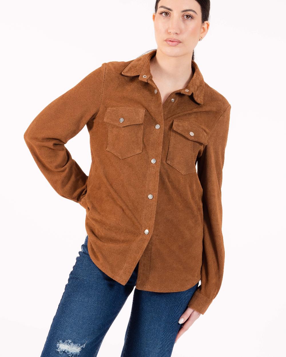Alessandra chamonix GLORIA camoscio COGNAC Qualità Garantita